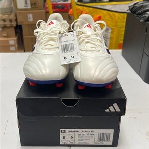 Adidas Copa Pure 2 League FG Sneakers - White and Red